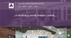 Desktop Screenshot of consultores-inmobiliarios.com